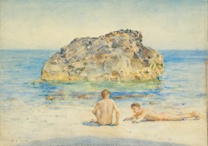 Los Bañistas, 1921
