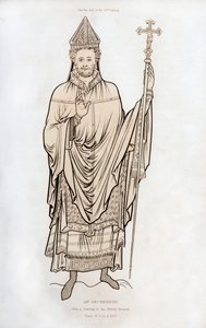 Un arzobispo, finales del siglo XII, 1843 de Henry Shaw