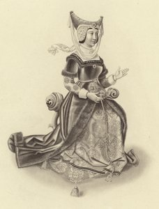 Constancia Duquesa de Lancaster, esposa de Juan de Gante de Henry Shaw