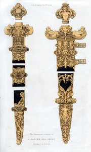 Daga y espada, principios del siglo XVI, 1843