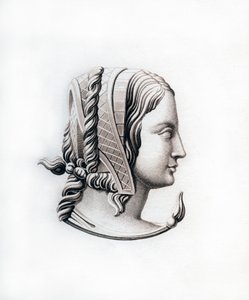 Tocado, principios del siglo XVI, 1843