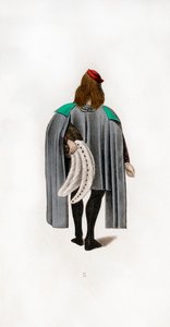 Vestimenta masculina, c. 1480, 1843 de Henry Shaw