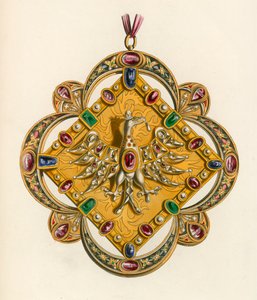 El abrazo del emperador Carlos V, c. 1530 de Henry Shaw