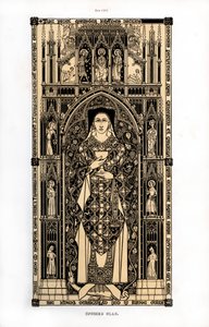 El canónigo de Poitiers, c1350, 1843 de Henry Shaw
