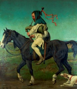 El molinero, de "Los cuentos de Canterbury", 1878 de Henry Stacey Marks