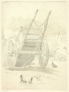 Vagones y aves de corral de Henry Stacy Marks