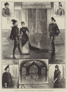 Bocetos de Moro, el Pintor de Amberes, en el Teatro de Su Majestad de Henry Stephen Ludlow