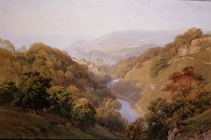 Vista de páramo cerca del castillo de Barnard, Condado de Durham de Henry Sutton Palmer