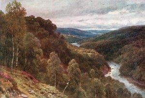 Strath Glass, Inverness-Shire (litografía en color)
