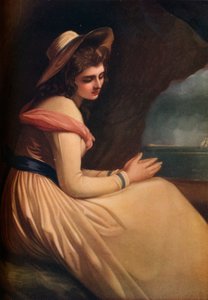 Lady Hamilton como Ariadna, siglo XVIII de Henry T Greenhead