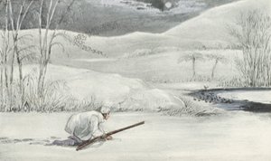 Tiro al pato silvestre de Mytton (litografía) de Henry Thomas (after) Alken