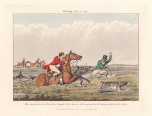 [Caza del zorro] Algunos lo hacen y otros no: todo es cuestión de opinión. Metiéndose en una ciénaga de Henry Thomas Alken