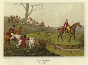 Caza del Zorro de Henry Thomas Alken