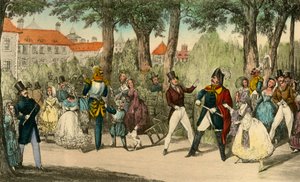 El Sr. Jorrocks renuncia a la amistad del hombre de Yorkshire, 1838 de Henry Thomas Alken
