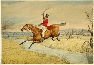 Sobre el arroyo de Henry Thomas Alken