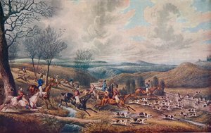 La caza del corzo, 1834 de Henry Thomas Alken