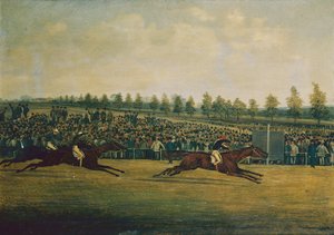 El Doncaster St Leger de Henry Thomas Alken