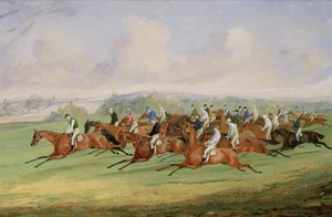 El inicio del Derby de Henry Thomas Alken