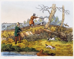 Caza de becadas de Henry Thomas Alken