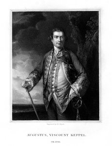 Augustus Keppel, 1er Vizconde Keppel, almirante británico, 1833