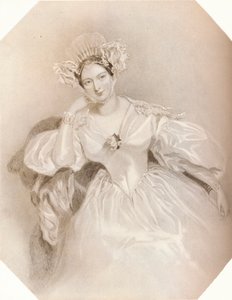 Marguerite Condesa de Blessington, c1834 de Henry Thomas Ryall