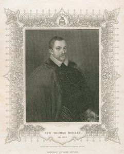 Retrato de Sir Thomas Bodley (1545-1613) (grabado)