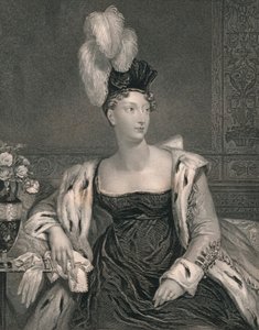 Princesa Carlota de Gales, c1817 de Henry Thomas Ryall
