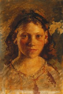 Cabeza de una Chica de Henry Tonks