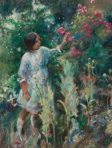 En el jardín, c.1900