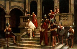 Jesús ante Pilato, 1922 de Henry Traut