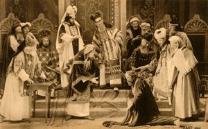 Judas ante el Sanedrín, 1922 de Henry Traut