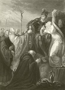 San Agustín ante Ethelbert de Henry Tresham