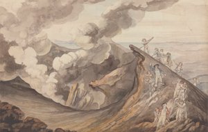 La ascensión del Vesubio de Henry Tresham