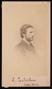 Retrato de Jose Castulo Zeledon 1846-1923, 1868 de Henry Ulke