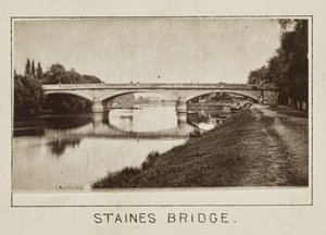 Puente de Staines de Henry W. Taunt