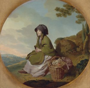 Una chica de mercado de Henry Walton