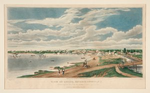 Vista de Ginebra, Condado de Ontario, N.Y. de Henry Walton