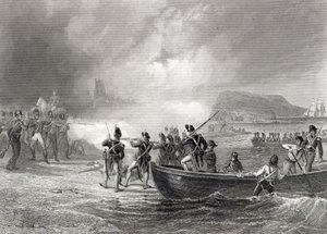 Intento de la Flota Francesa de Desembarcar en la Bahía de Bantry, Cork en 1796 de Henry Warren