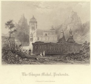 Chugun Mahal en Penukonda de Henry Warren