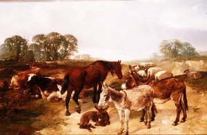 Una reunión en Hampstead Heath de Henry Weekes