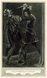 La Duquesa de Malfi de John Webster: El asesinato de Antonio de Henry Weston Keen