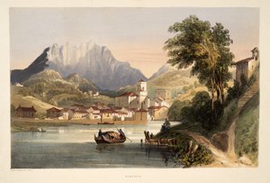 Rentería, de Bocetos de paisajes en las provincias vascas de España, con una selección de música nacional, pub. 1838 de Henry Wilkinson