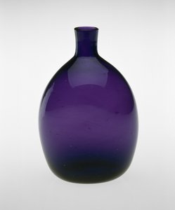 Botella de bolsillo de Henry William (attr.to) Stiegel