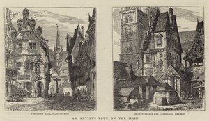 El tour de un artista en el Main de Henry William Brewer