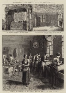 Edificios e industrias de Sheffield de Henry William Brewer