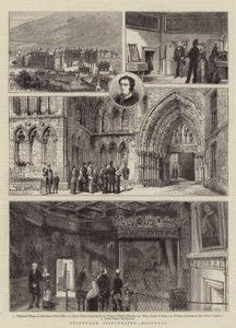 Edimburgo ilustrado, Holyrood de Henry William Brewer