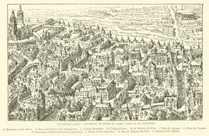 "Barrio Latino," Barrio de Estudiantes de París, época de San Ignacio de Henry William Brewer