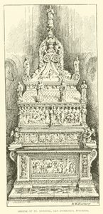 Santuario de San Domingo, San Domenico, Bolonia (grabado) de Henry William Brewer
