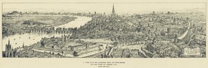 La ciudad de Londres y sus alrededores en tiempos de Enrique VIII, desde el este