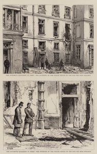 La explosión de dinamita en París de Henry William Brewer